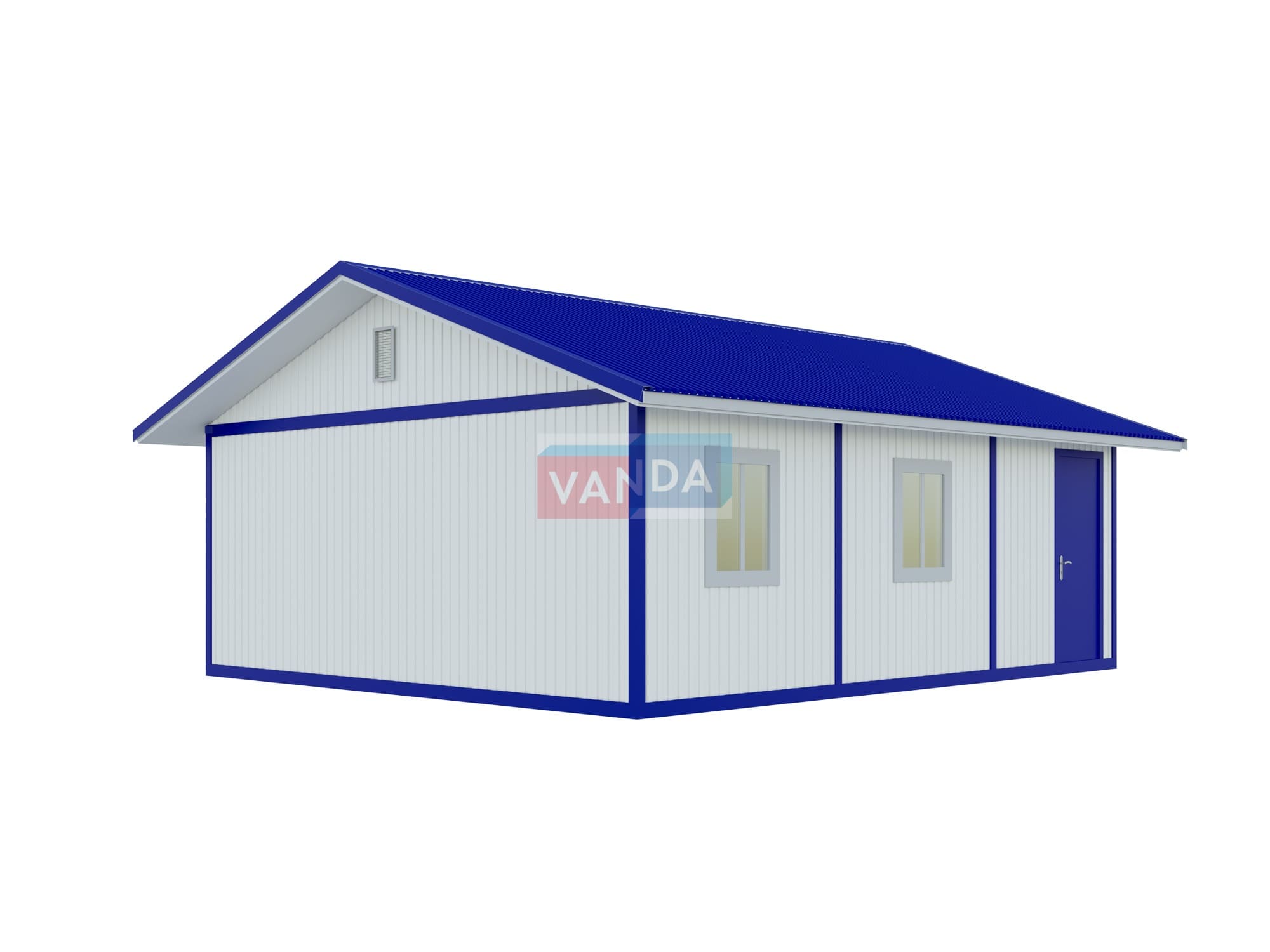 Проект модульный штаб строительства 6.0x7.2 ЛДСП